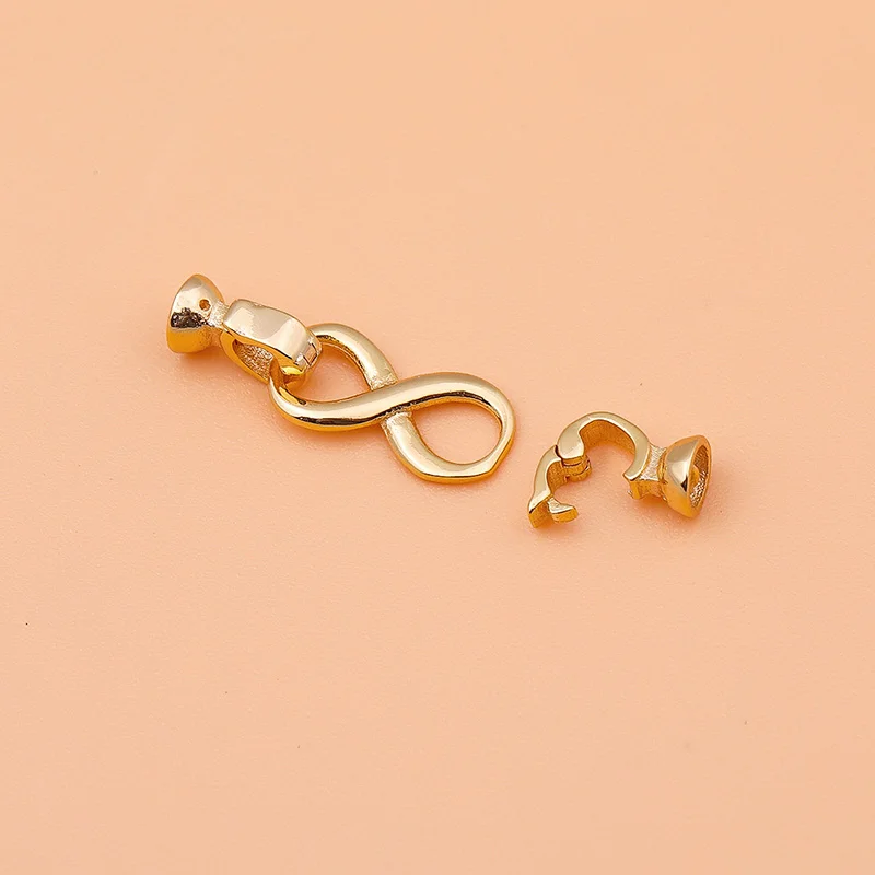 925 sterling silver DIY beaded - Silver Bead Clasps For Pearl Necklace recension och pris