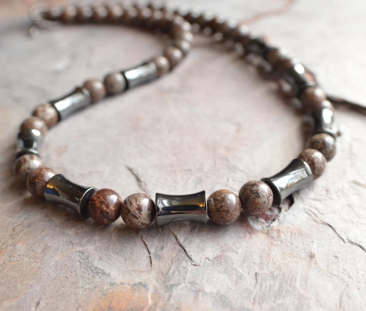 Men's Necklace Natural Coconut - Mother Of Pearl Shell Pendant Necklace recension och pris