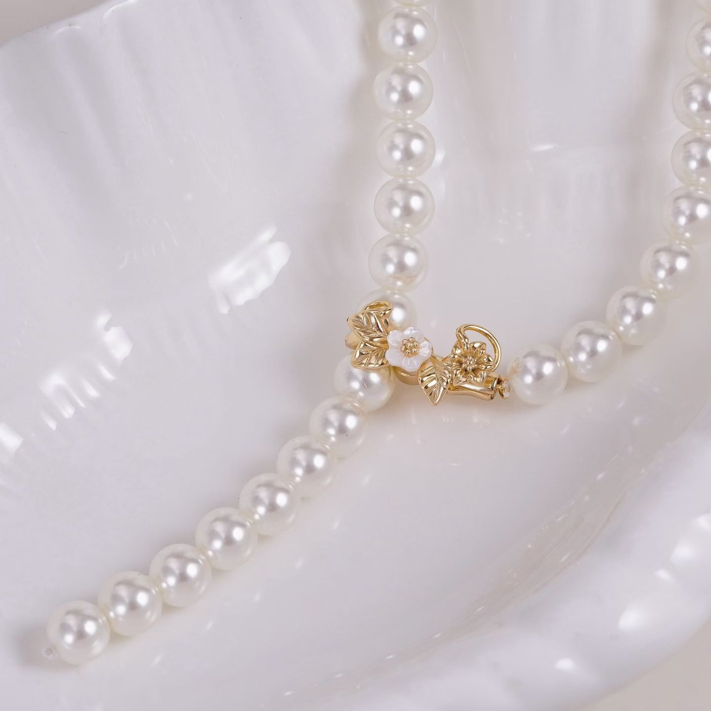 Magnetic S925 Sterling Silver  - Silver Bead Clasps For Pearl Necklace recension och pris