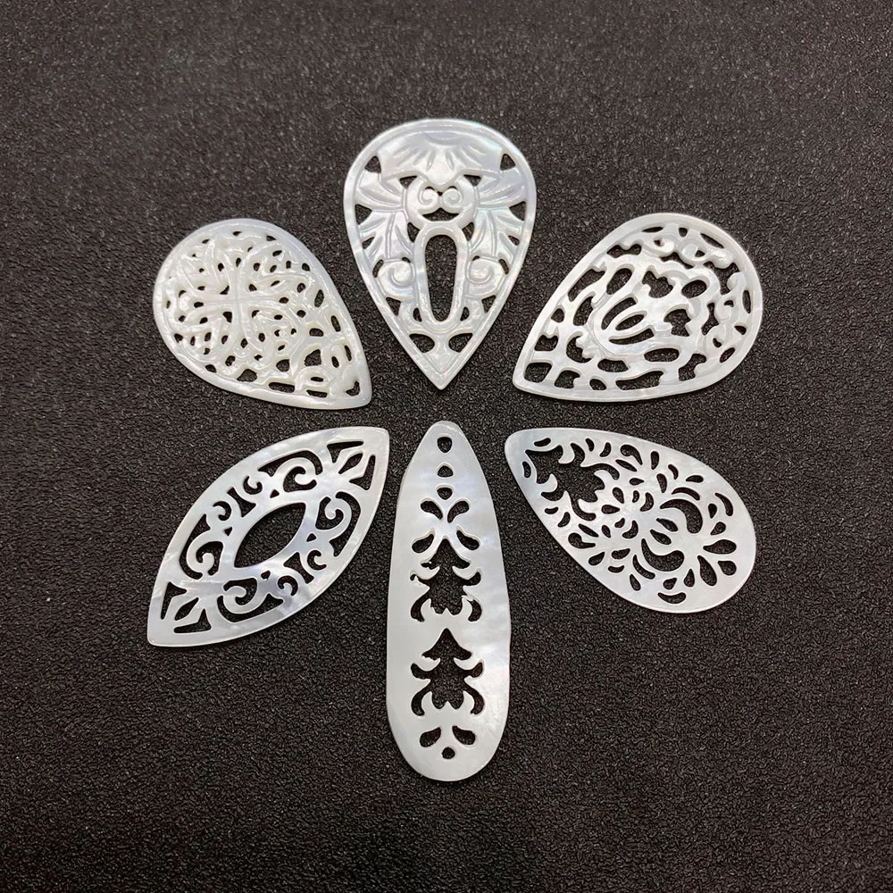Natural Mother-of-pearl Pendan - Mother Of Pearl Shell Pendant Necklace recension och pris