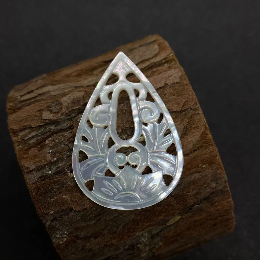 Natural Mother-of-pearl Pendan - Mother Of Pearl Shell Pendant Necklace recension och pris
