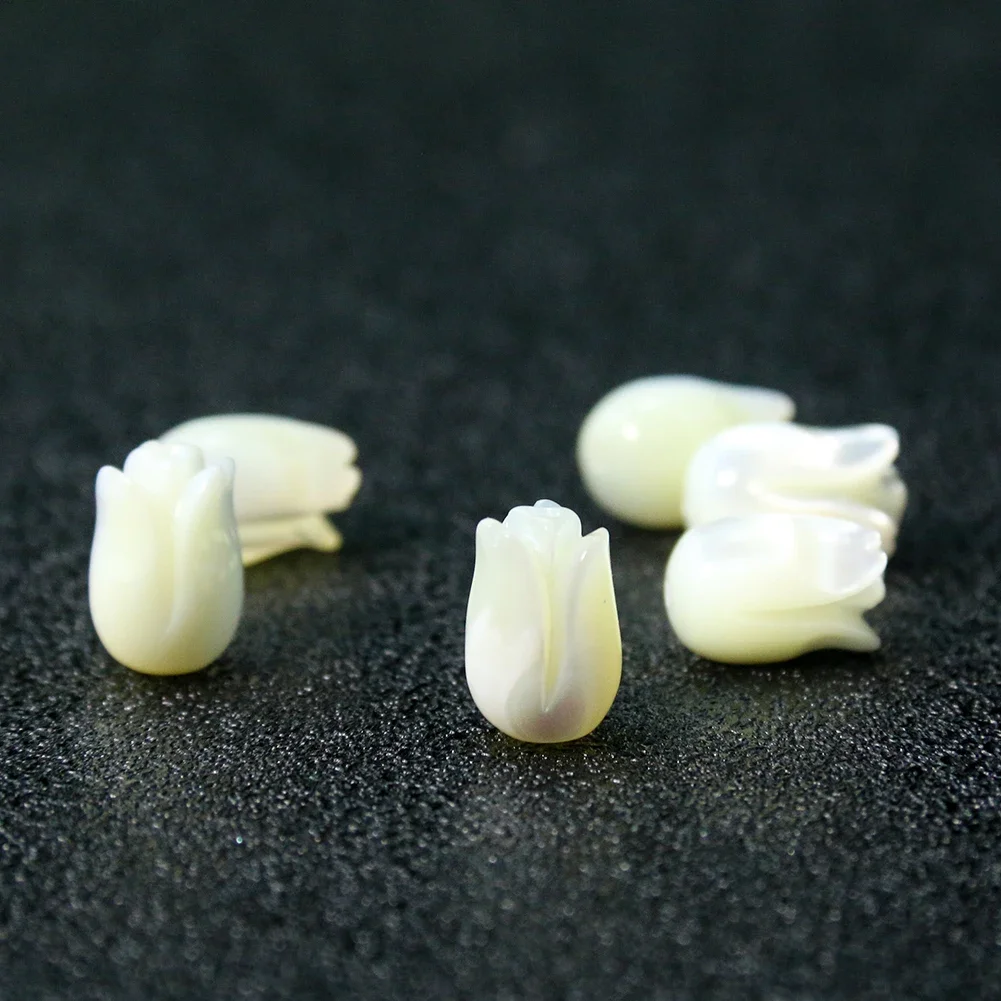 2PCS Natural Shell Beads Carve - Mother Of Pearl Shell Pendant Necklace recension och pris