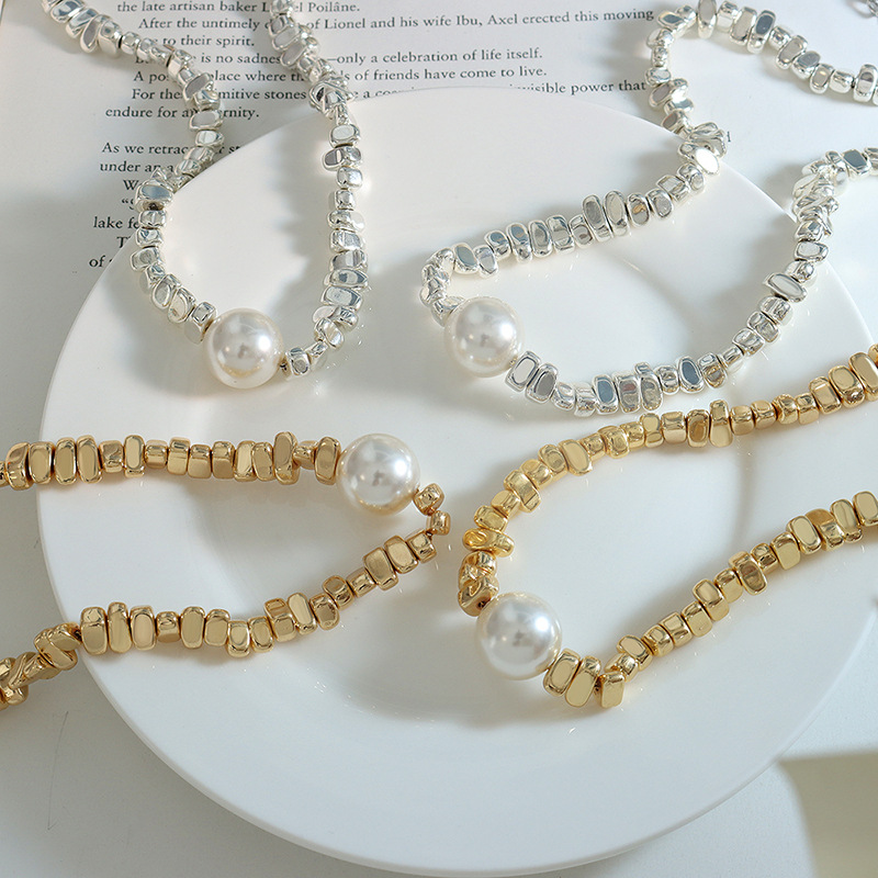 Stainless Steel Handmade Beade - Silver Bead Clasps For Pearl Necklace recension och pris