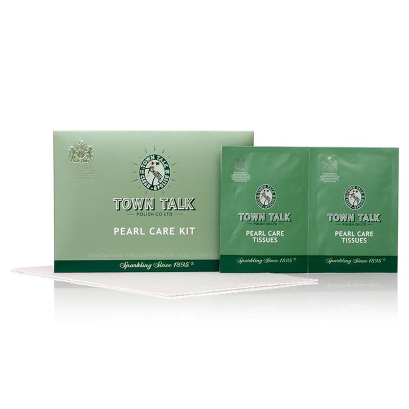 Town Talk Pearl Jewelry Care W - Pearl Luster Cleaning Cloth Care Kit recension och pris