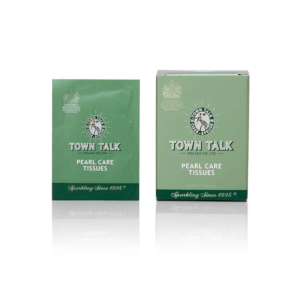 Town Talk Pearl Jewelry Care W - Pearl Luster Cleaning Cloth Care Kit recension och pris
