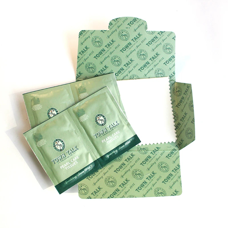 Town Talk Pearl Jewelry Care W - Pearl Luster Cleaning Cloth Care Kit recension och pris