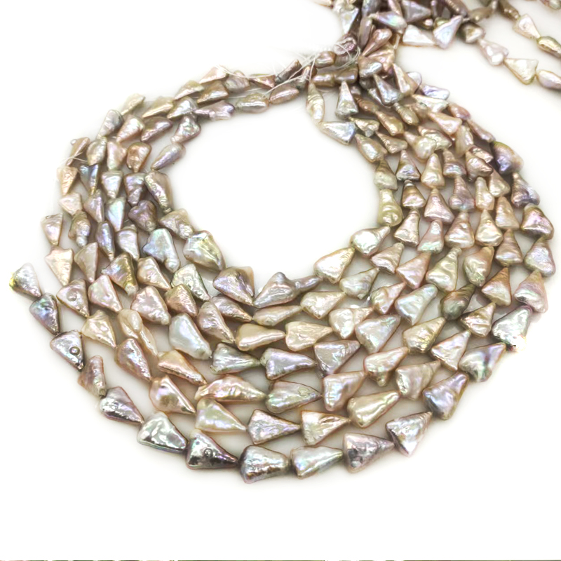 16 inches 11x17mm Natural Lave - Natural Freshwater Pearl Strand Loose Beads recension och pris