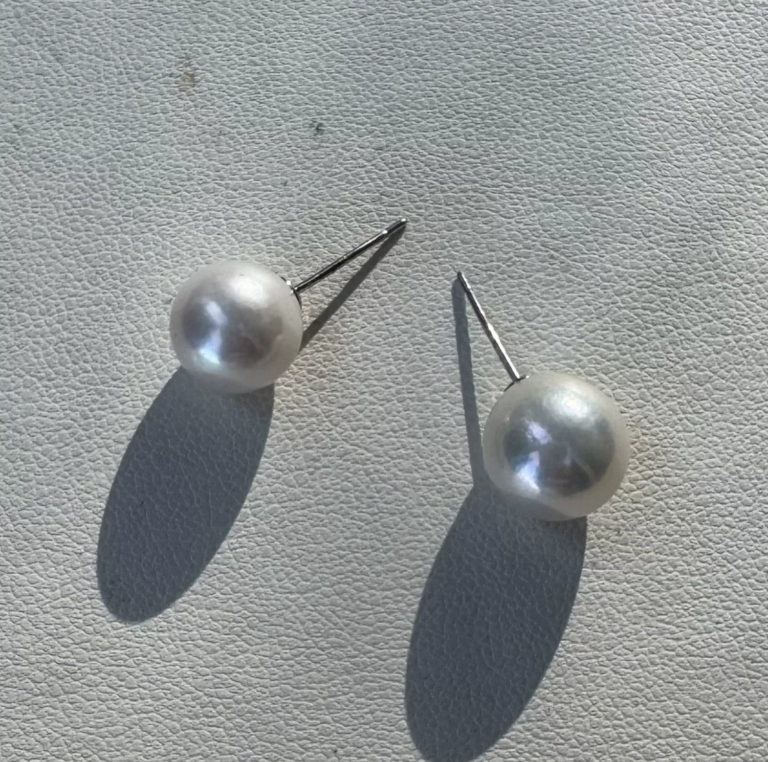 Gorgeous jewelry earrings AAAA - Akoya Pearl Stud Earrings Sterling Silver recension och pris