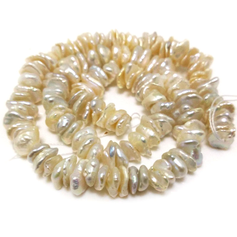 16 inches 8-13mm Natural Laven - Natural Freshwater Pearl Strand Loose Beads recension och pris