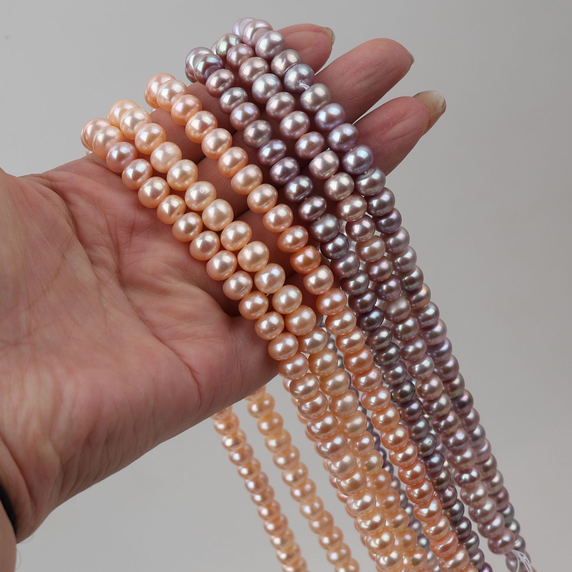 Multi Color Bright Cultured Fr - Freshwater Cultured Pearl Necklace 8-9Mm recension och pris