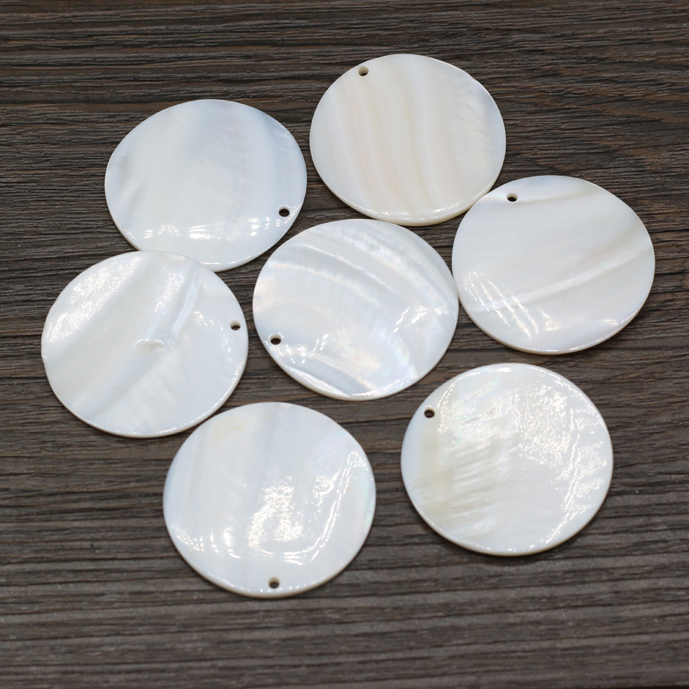 10PC Natural Mother of Pearl S - Mother Of Pearl Shell Pendant Necklace recension och pris