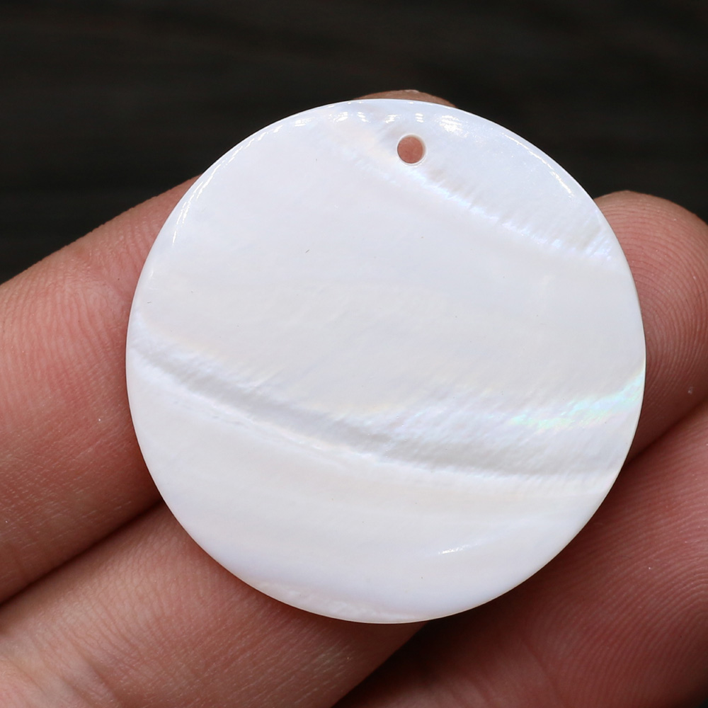 10PC Natural Mother of Pearl S - Mother Of Pearl Shell Pendant Necklace recension och pris