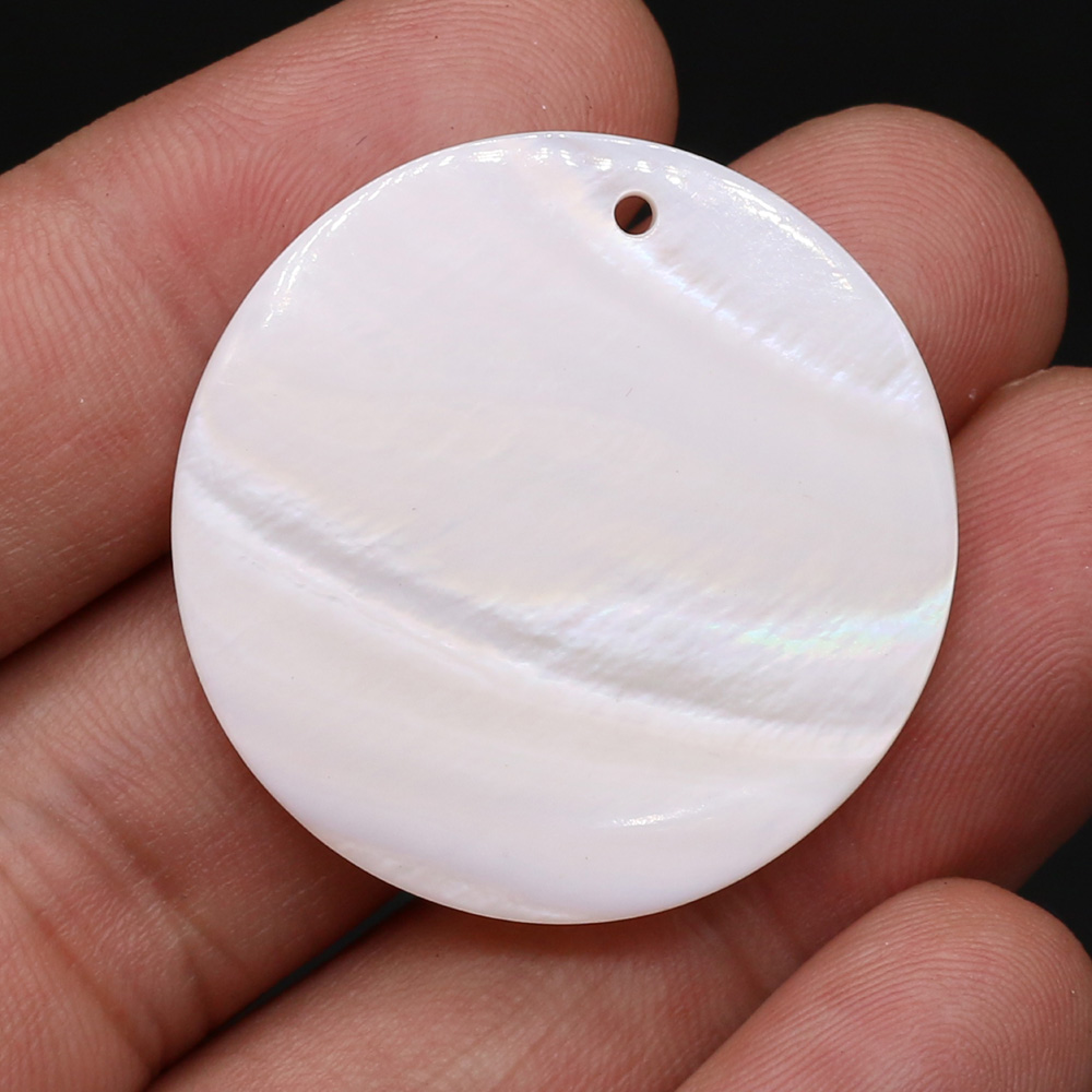 10PC Natural Mother of Pearl S - Mother Of Pearl Shell Pendant Necklace recension och pris
