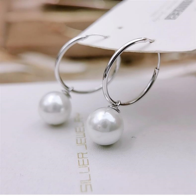 SOMILIA S925 Sterling Silver J - Akoya Pearl Stud Earrings Sterling Silver recension och pris