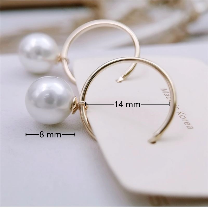 SOMILIA S925 Sterling Silver J - Akoya Pearl Stud Earrings Sterling Silver recension och pris