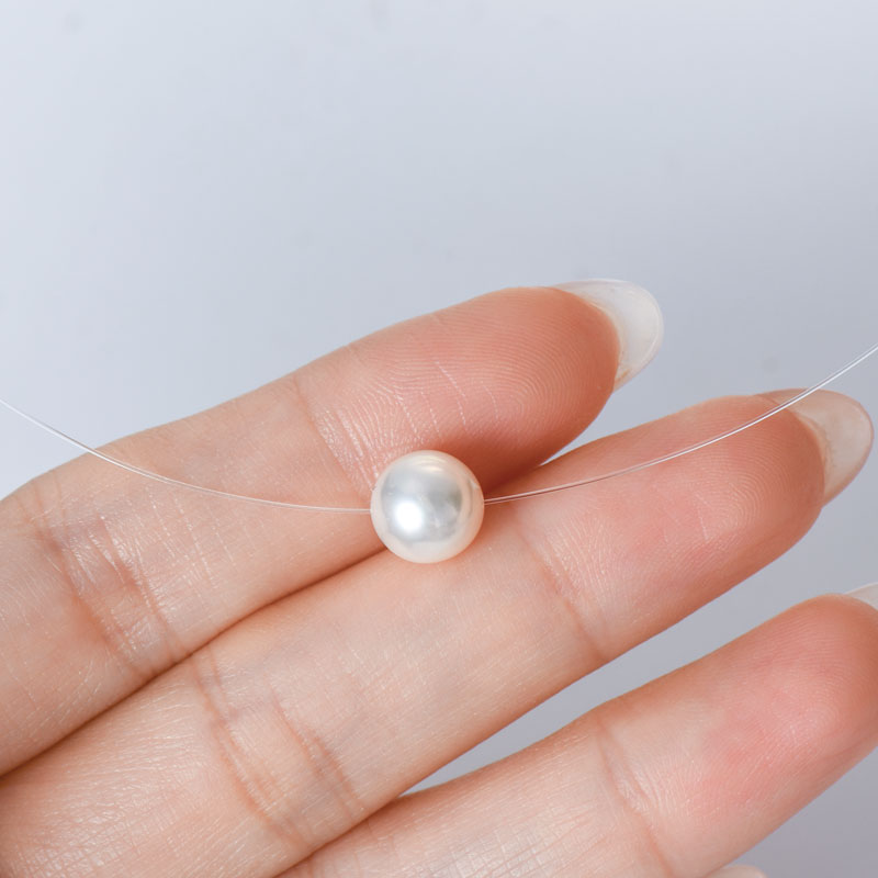 Cultured 8-9mm Natural Freshwa - Freshwater Cultured Pearl Necklace 8-9Mm recension och pris