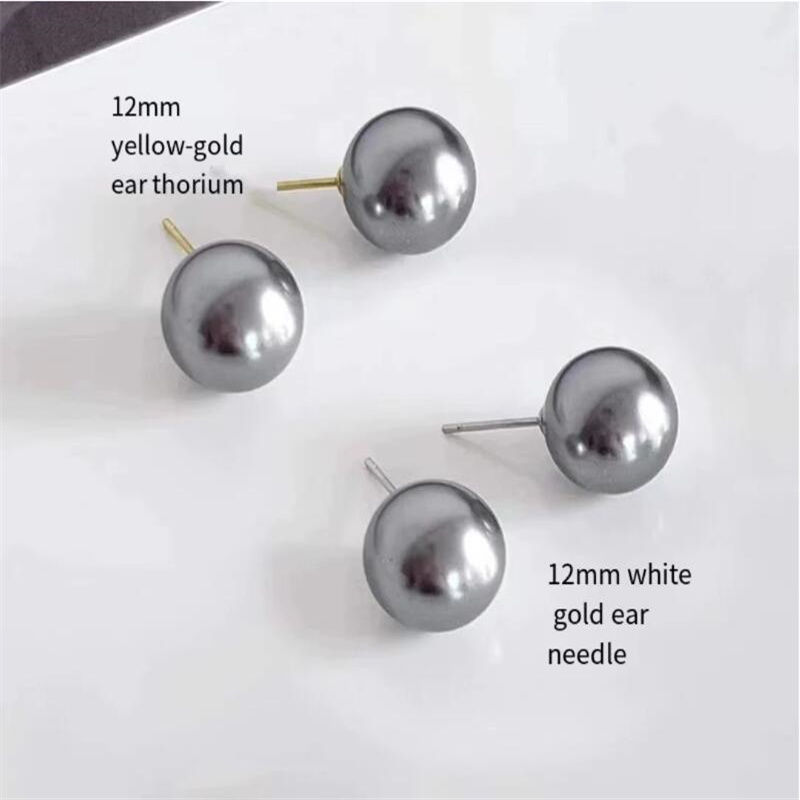 SOMILIA 925 Sterling Silver Fr - Akoya Pearl Stud Earrings Sterling Silver recension och pris