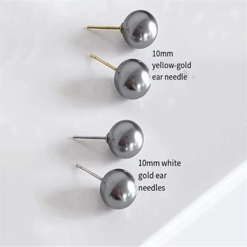 SOMILIA 925 Sterling Silver Fr - Akoya Pearl Stud Earrings Sterling Silver recension och pris