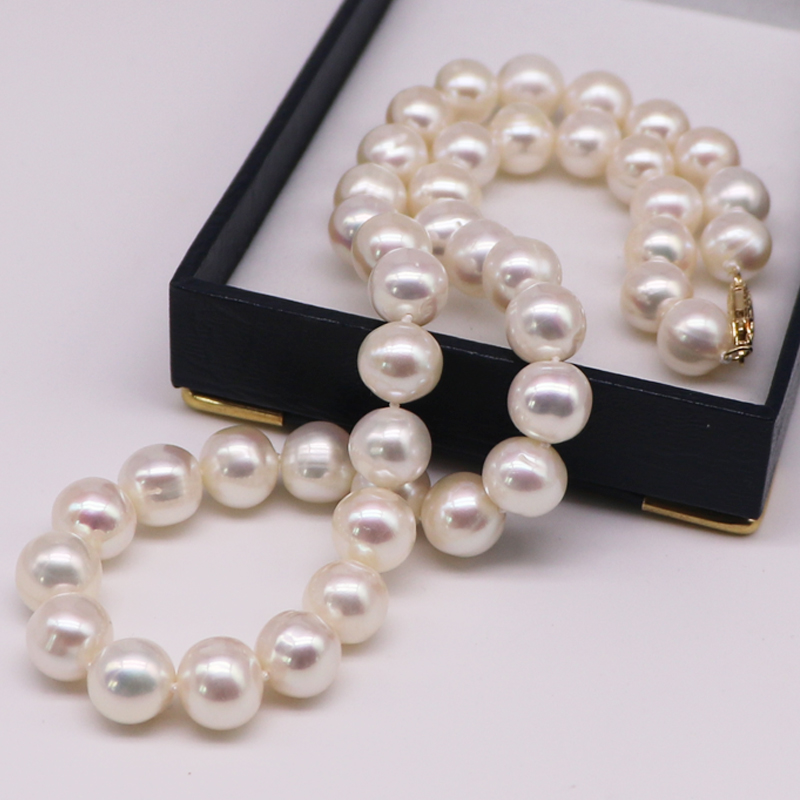 HOOZZ.P 8-9mm White Natural Fr - Freshwater Cultured Pearl Necklace 8-9Mm recension och pris