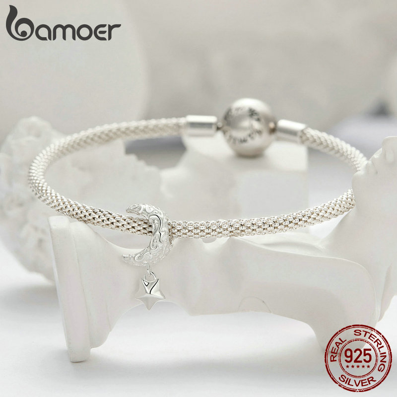Bamoer 925 Sterling Silver Moo - Mother Of Pearl Shell Pendant Necklace recension och pris