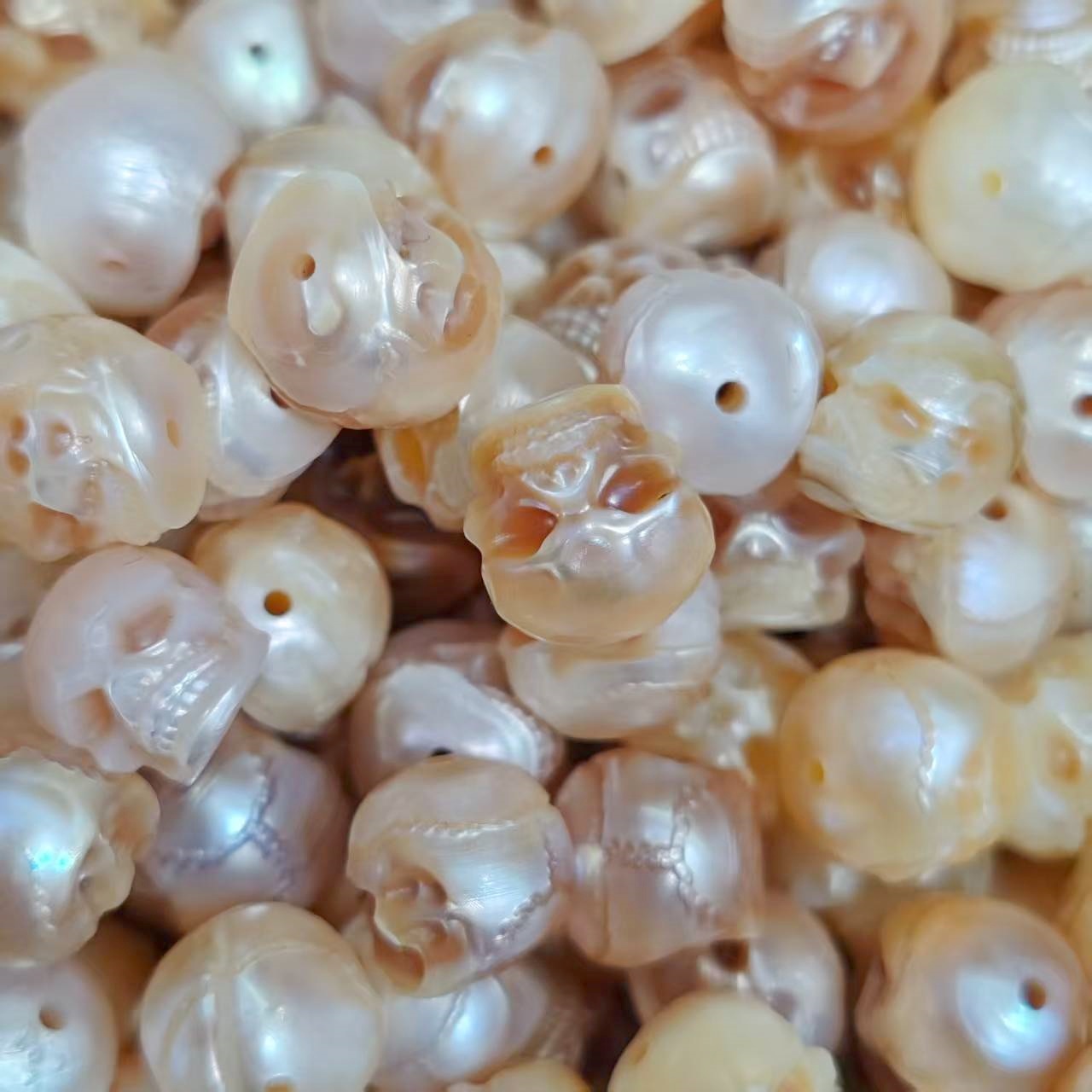 5 pcs Natural cultured pearl c - Freshwater Cultured Pearl Necklace 8-9Mm recension och pris