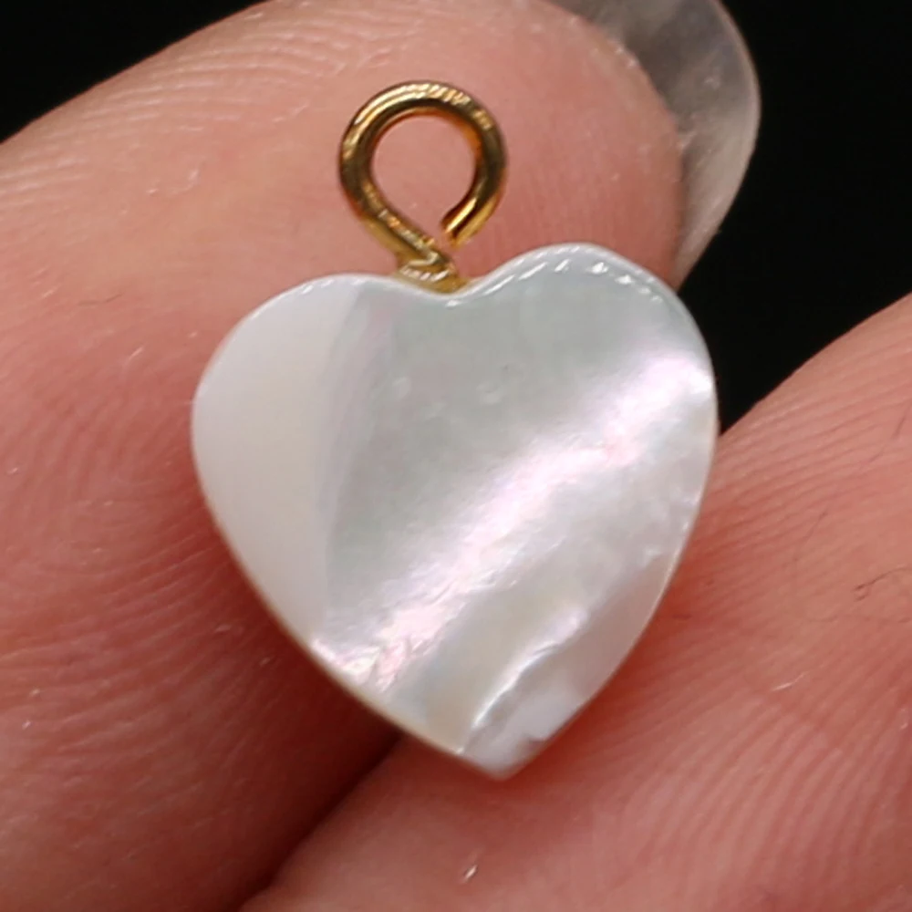 Natural Shell Pendant Mother O - Mother Of Pearl Shell Pendant Necklace recension och pris