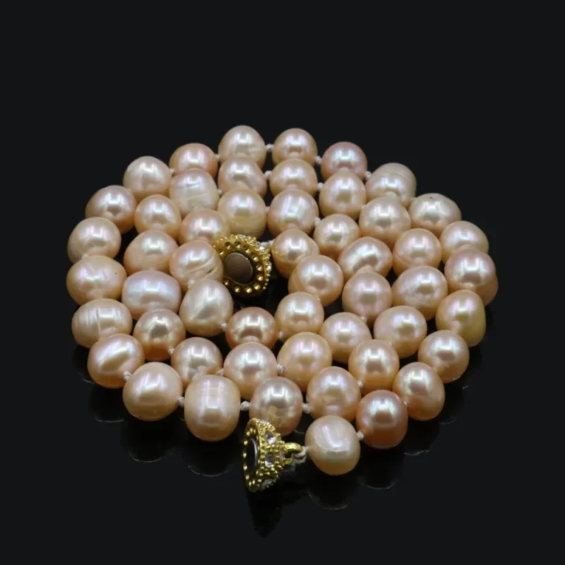 Hot New Charming Beautiful Fas - Freshwater Cultured Pearl Necklace 8-9Mm recension och pris
