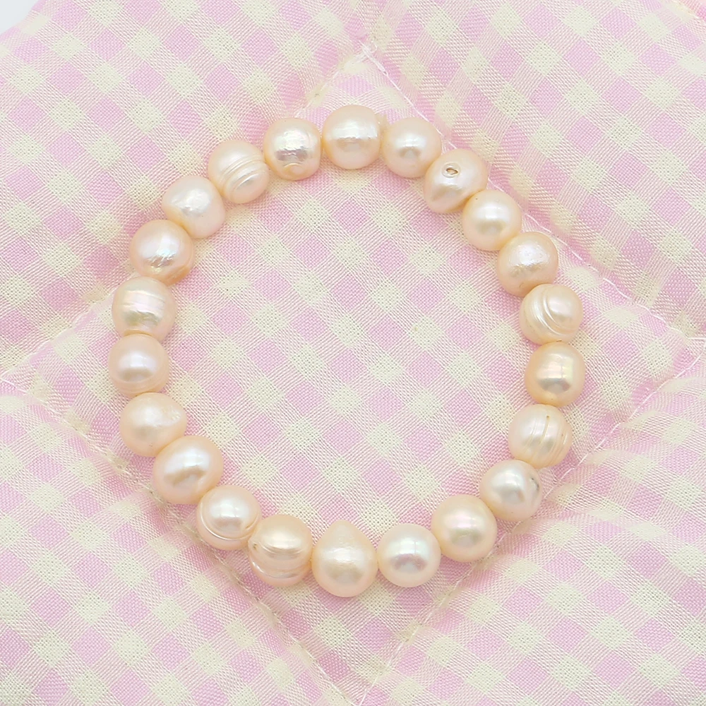 Natural Freshwater Screw Pearl - Natural Freshwater Pearl Strand Loose Beads recension och pris