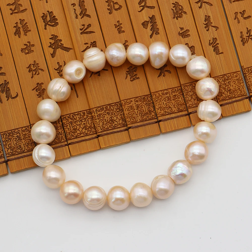 Natural Freshwater Screw Pearl - Natural Freshwater Pearl Strand Loose Beads recension och pris