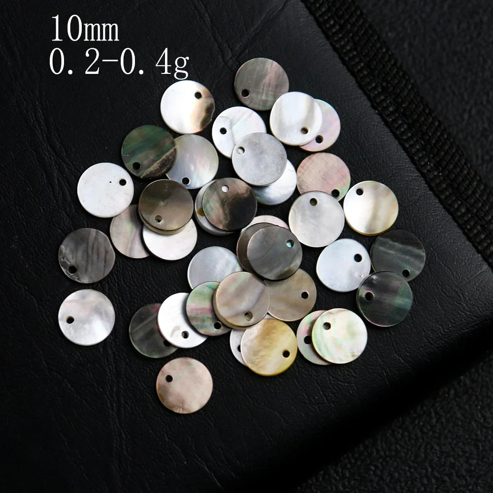 2PC 10--60mm Natural Polishing - Mother Of Pearl Shell Pendant Necklace recension och pris